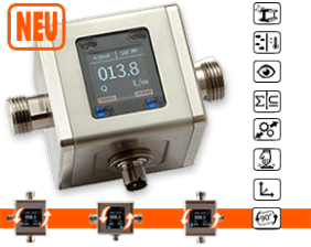 Magnetic Inductive Flowmeter - All Metal - Stainless Steel - MIM